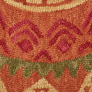 LR Resources Dazzle 54059 Rust Area Rug Alternate Image