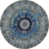 LR Resources Dazzle 54060 Neutral Area Rug 4' Round Image