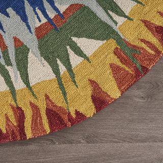 LR Resources Dazzle 54061 Bright Area Rug Alternate Image