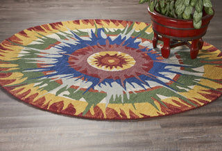 LR Resources Dazzle 54061 Bright Area Rug Alternate Image Feature