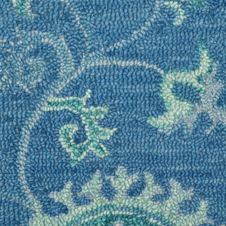 LR Resources Dazzle 54063 Blue Area Rug Alternate Image