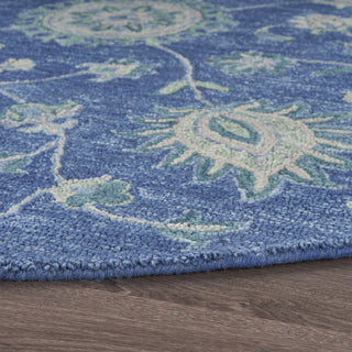 LR Resources Dazzle 54063 Blue Area Rug Alternate Image