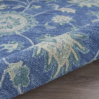 LR Resources Dazzle 54063 Blue Area Rug Alternate Image