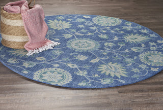 LR Resources Dazzle 54063 Blue Area Rug Alternate Image Feature