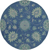 LR Resources Dazzle 54063 Blue Area Rug main image