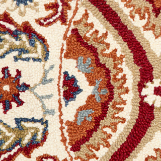 LR Resources Dazzle 54065 Ivory/Red Area Rug Alternate Image