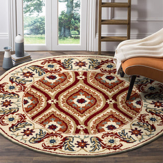 LR Resources Dazzle 54065 Ivory/Red Area Rug Alternate Image