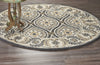 LR Resources Dazzle 54066 Gray Area Rug Alternate Image