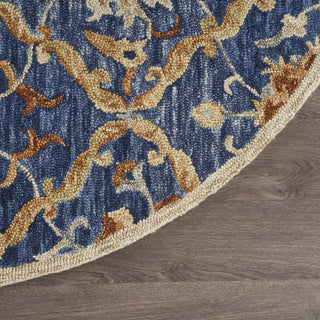 LR Resources Dazzle 54069 Navy Area Rug Alternate Image