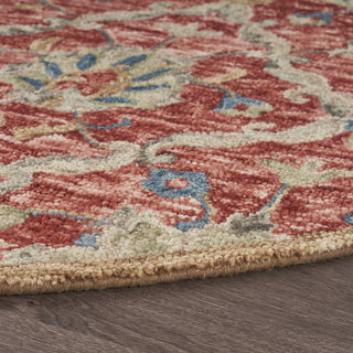 LR Resources Dazzle 54070 Red Area Rug Alternate Image