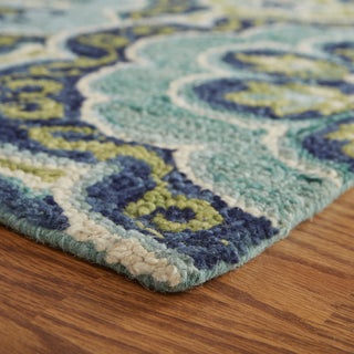 LR Resources Dazzle 54076 Green Area Rug Alternate Image