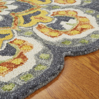 LR Resources Dazzle 54078 Gray Area Rug Alternate Image