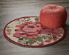 LR Resources Dazzle Rose Garden Cream / Pink Area Rug Lifestyle Image