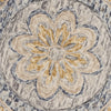 LR Resources Dazzle Summer Petals Gray Area Rug Detail Image