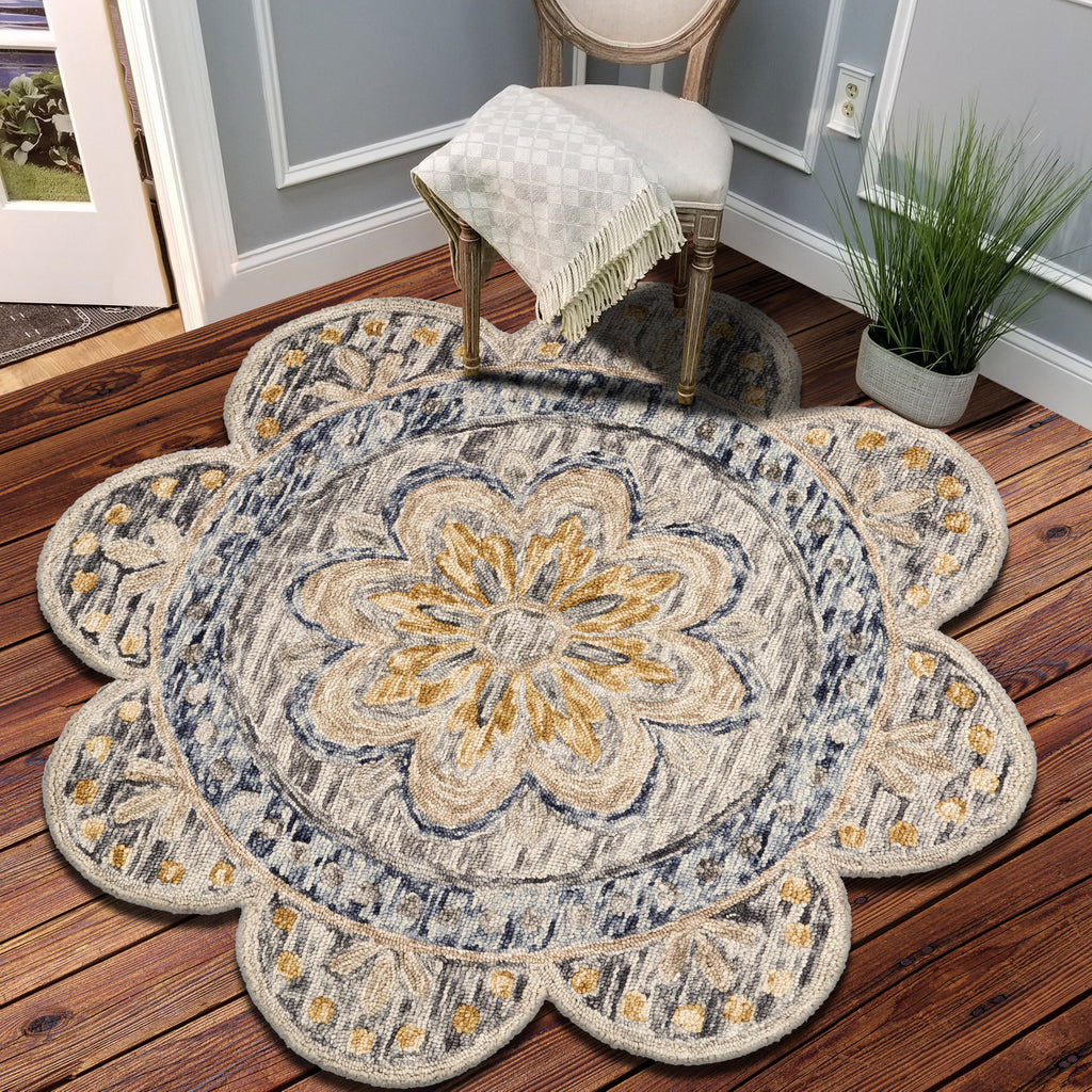 LR Resources Dazzle Summer Petals Gray Area Rug – Incredible Rugs and Decor