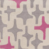 Surya Decorativa DCR-4000 Hot Pink Hand Tufted Area Rug by Lotta Jansdotter Sample Swatch