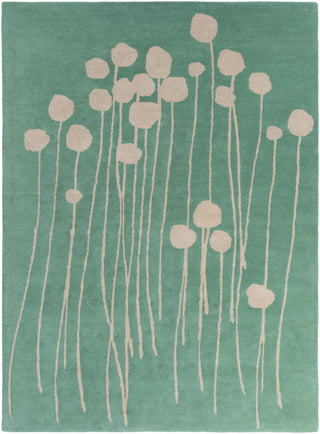 Surya Decorativa DCR-4005 Emerald/Kelly Green Area Rug by Lotta Jansdotter 8' x 11'