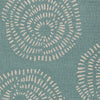 Surya Decorativa DCR-4010 Teal Hand Tufted Area Rug by Lotta Jansdotter Sample Swatch