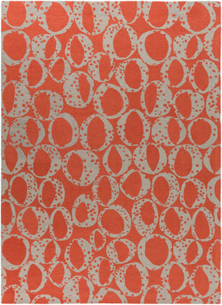 Surya Decorativa DCR-4015 Rust Area Rug by Lotta Jansdotter 8' x 11'