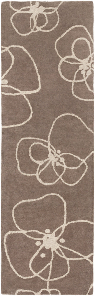 Surya Decorativa DCR-4024 Olive Area Rug by Lotta Jansdotter 2'6'' x 8' Runner