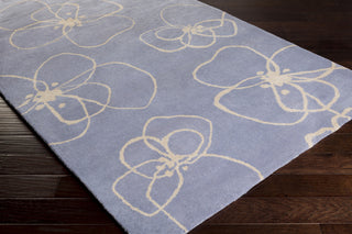 Surya Decorativa DCR-4025 Iris Hand Tufted Area Rug by Lotta Jansdotter 5x8 Corner