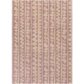 Surya Decorativa DCR-4031 Pink Hand Tufted Area Rug by Lotta Jansdotter 8' X 11'