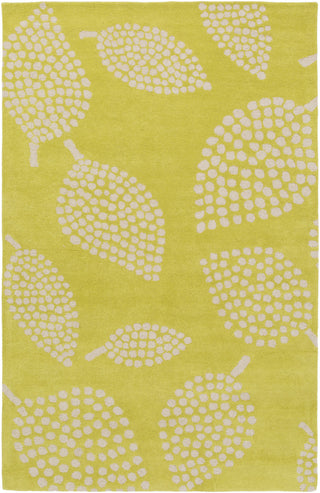 Surya Decorativa DCR-4032 Green Area Rug by Lotta Jansdotter 5' X 8'