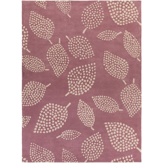 Surya Decorativa DCR-4035 Purple Hand Tufted Area Rug by Lotta Jansdotter 8' X 11'