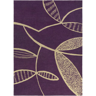 Surya Decorativa DCR-4036 Purple Hand Tufted Area Rug by Lotta Jansdotter 8' X 11'