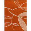 Surya Decorativa DCR-4037 Orange Hand Tufted Area Rug by Lotta Jansdotter 8' X 11'