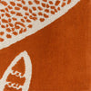 Surya Decorativa DCR-4037 Orange Area Rug by Lotta Jansdotter Sample Swatch