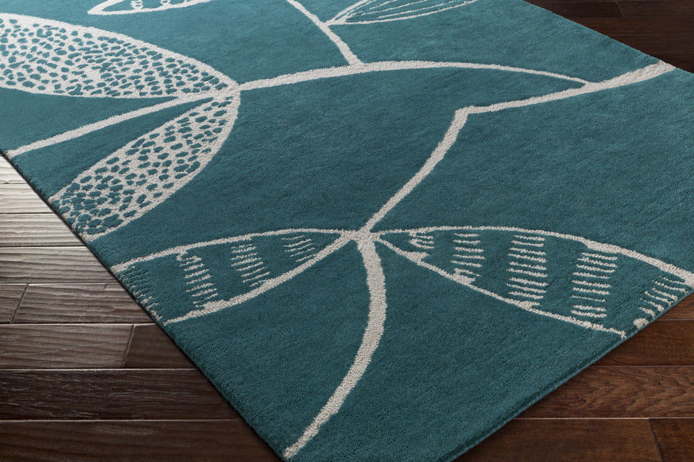 Surya Decorativa DCR-4038 Area Rug by Lotta Jansdotter 5x8 Corner Feature