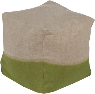 Surya Dip Dyed DDPF-004 Green Pouf