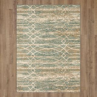 Karastan Touchstone Debonair Jadeite by Virginia Langley Area Rug Main Image