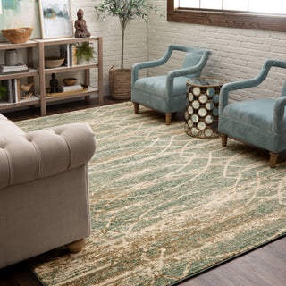 Karastan Touchstone Debonair Jadeite by Virginia Langley Area Rug Lifestyle Image