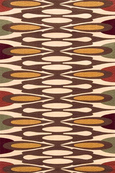 Momeni Deco DC-02 Cocoa Area Rug main image