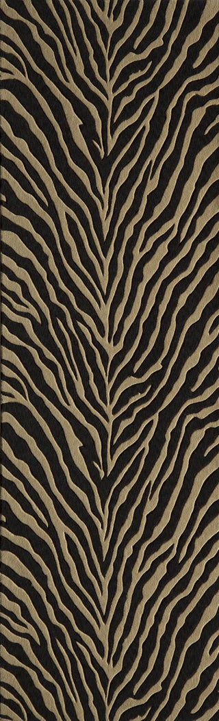 Momeni Deco DC-16 Charcoal Area Rug Closeup