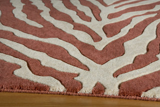 Momeni Deco DC-16 Salmon Area Rug Closeup