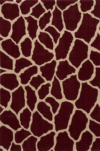 Momeni Deco DC-17 Burgundy Area Rug main image