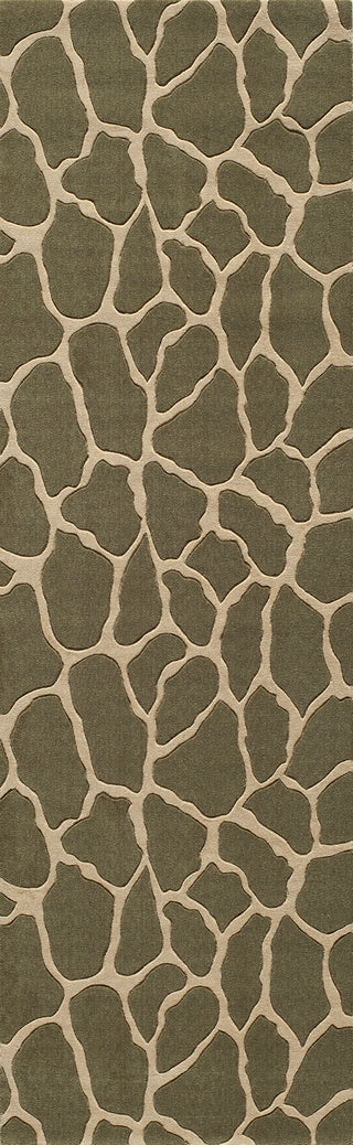 Momeni Deco DC-17 Sage Area Rug Close up