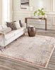 Unique Loom Deepa T-DIPA10 Ivory Area Rug Rectangle Lifestyle Image Feature