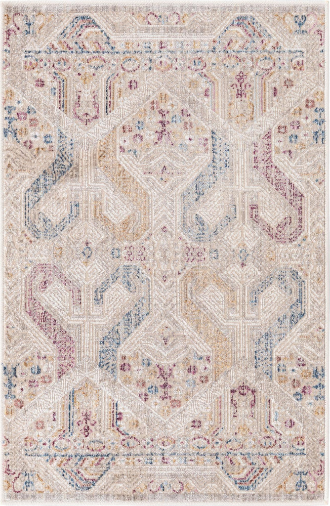 Unique Loom Deepa T-DIPA3 Ivory Area Rug main image