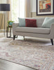 Unique Loom Deepa T-DIPA3 Ivory Area Rug Rectangle Lifestyle Image