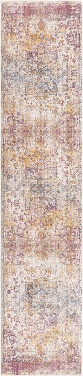 Unique Loom Deepa T-DIPA8 Multi Area Rug Runner Top-down Image