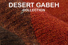 Momeni Desert Gabbeh DG-01 Paprika Area Rug Detail Shot