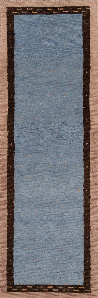 Momeni Desert Gabbeh DG-01 Slate Area Rug Runner Image