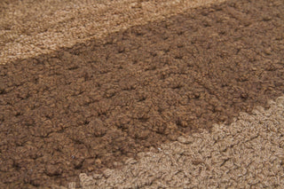 Chandra Dejon DEJ-19602 Brown/Tan Area Rug Close Up