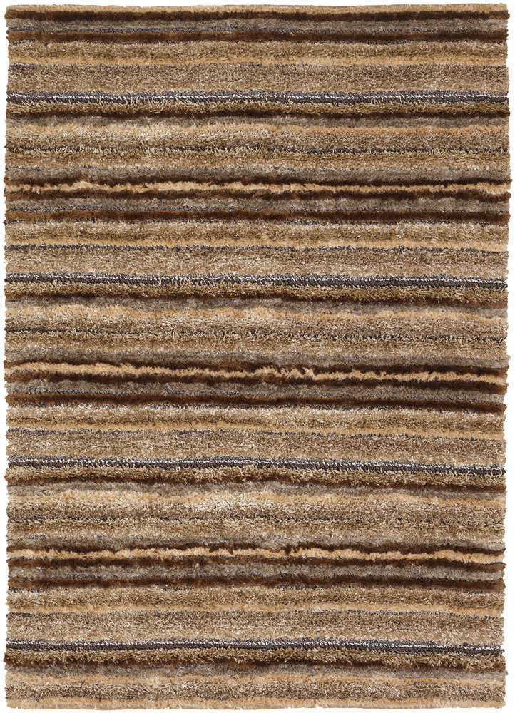 Chandra Delight DEL-14801 Brown/Taupe/Ivory/Gold Area Rug main image