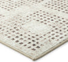 Dalyn Delano DA1 Ivory Area Rug Corner Image
