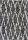 KAS Delano 1150 Grey Visions Shag Weave Area Rug
